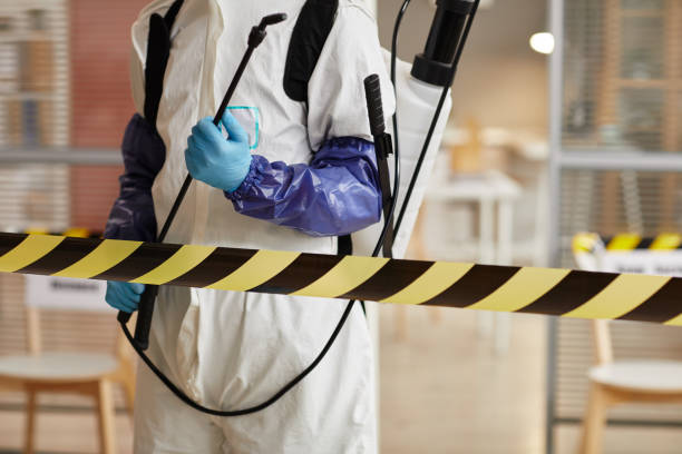 Professional Trauma Scene Cleanup technician working in Augusta, NJ